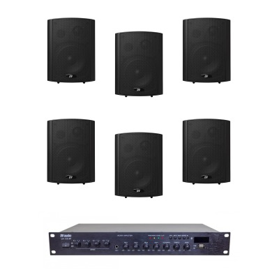 Комплект звука DV audio LA1206PB5B для помещения до 160 м.кв - вид 1 миниатюра