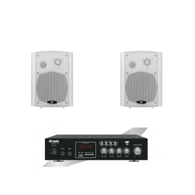 Комплект звука DV audio MA302PB5W для помещения до 40м.кв. - вид 1 миниатюра