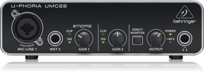 Звуковая карта BEHRINGER UMC22