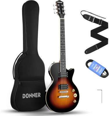 Електрогітара Donner Music DLP-124 Sunburst - вид 1 мініатюра