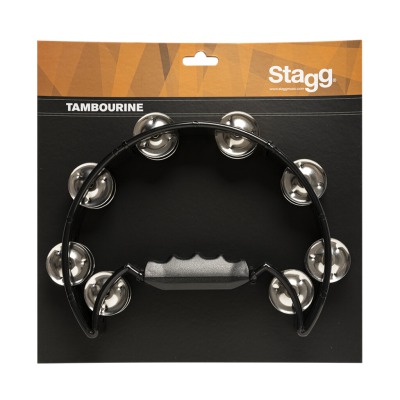 Тамбурин STAGG TAB-2 BK - вид 1 миниатюра