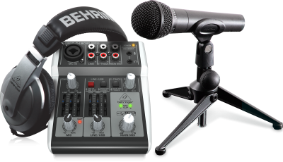 Комплект BEHRINGER PODCASTUDIO 2 USB - вид 1 миниатюра