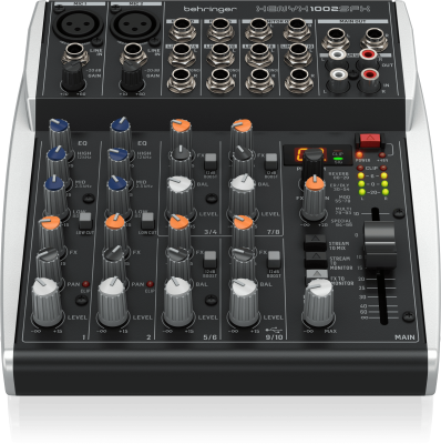 Микшерный пульт BEHRINGER XENYX 1002SFX - вид 2 миниатюра