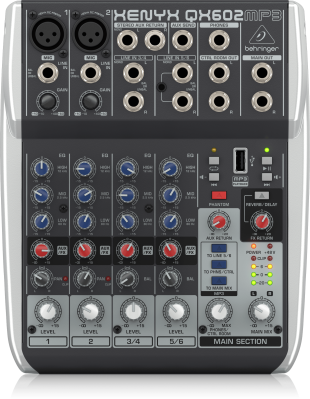 Микшерный пульт BEHRINGER QX602MP3