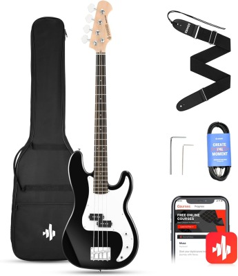 Бас гитара Donner Music DPB-510 Black - вид 1 миниатюра