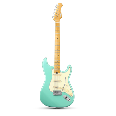 Электрогитара Donner Music DST-600 surf green - вид 1 миниатюра